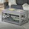 Alaterre Furniture 36 X 22 X 18, Pine with Composite Wood Top, Gray ANCT1440 - alternate 4